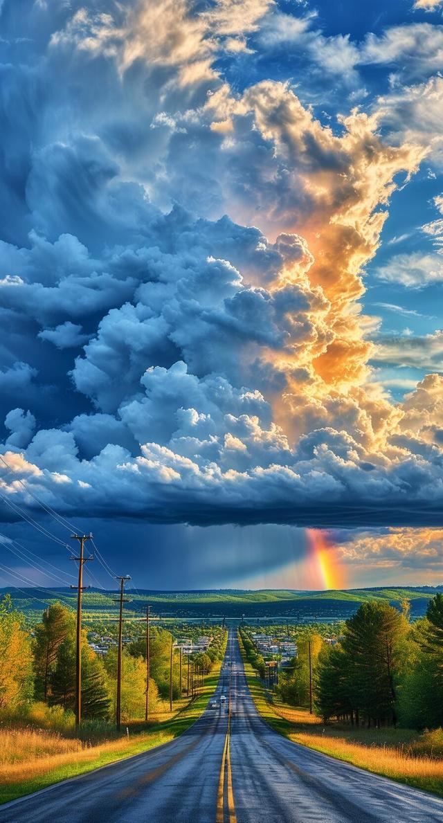 云起天犹湿，风翻势若奔。俄然开碧落，金日出乾坤