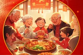 大年初一：灵蛇献瑞 巳巳如意图片