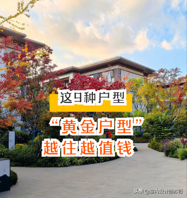 未来买房，这9种户型才是真正的“黄金户型”，越住越值钱