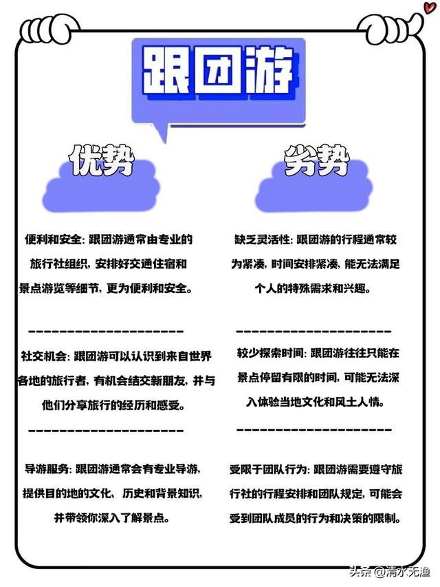 旅游到底是跟团好还是自由行好？一篇帮你算清楚，看完再出发