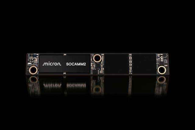 镁光官宣：192GB SOCAMM2开始向客户提供样品，速度高达9.6Gbps
