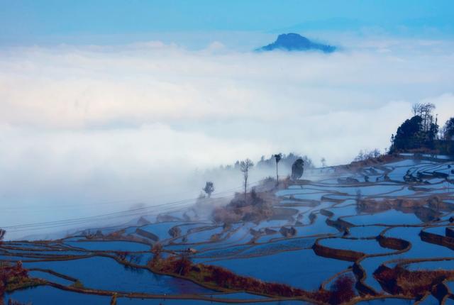 这个元旦，来元阳观赏梯田光影，参加百米长街宴吧