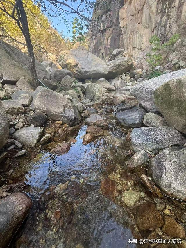 泰安岱岳区曹家庄隐佛崖打山泉水游记