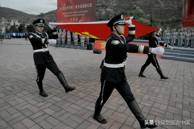 甘肃省陇南市宕昌县，哈达铺镇红军长征经过90周年纪念盛世。