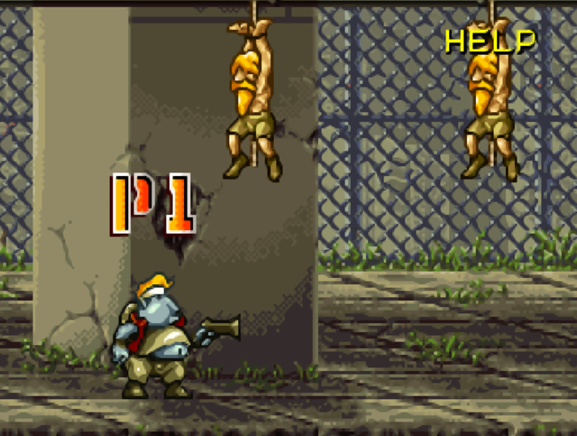 《合金弹头》最狠的攻击手段，BOSS还没站稳都被打报废了