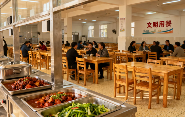 线上订外卖，线下刷脸付，积分统统拿到手！这才是食堂该有的样子