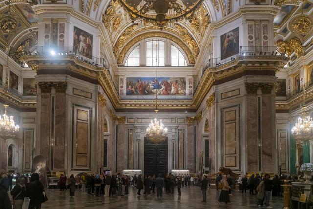 乙巳仲秋俄罗斯莫彼双城记之九：伊萨基辅大教堂