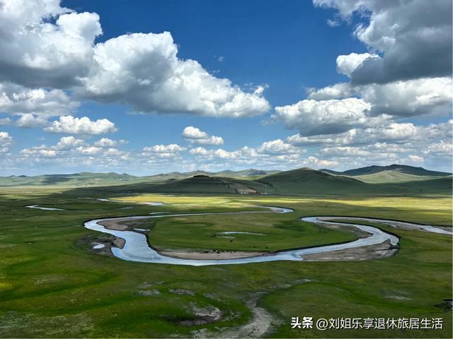 呼伦贝尔大草原不走寻常路,看最美的莫尔格勒河九曲十八弯