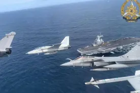 南海局势再生变！菲闯岛失败后，法航母开进南海，想对华秀肌肉？图片