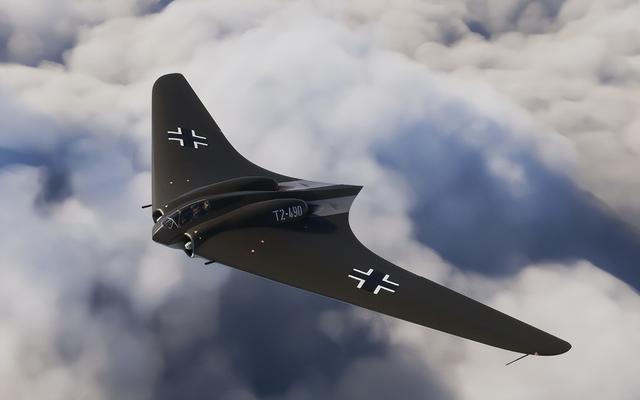 二战德国的末日武器， HO229无尾翼轰炸机，B2“幽灵”的开山鼻祖