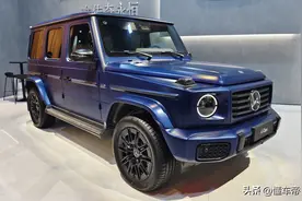 新车 | 售价186.8万元/搭3.0T发动机，新款奔驰G 500亮相2024进博会图片
