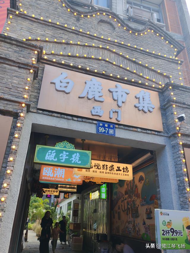2025国庆第四天游温州：五马街沙帽河街区（半日）