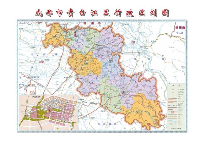 四川省青白江区历史沿革及行政区划