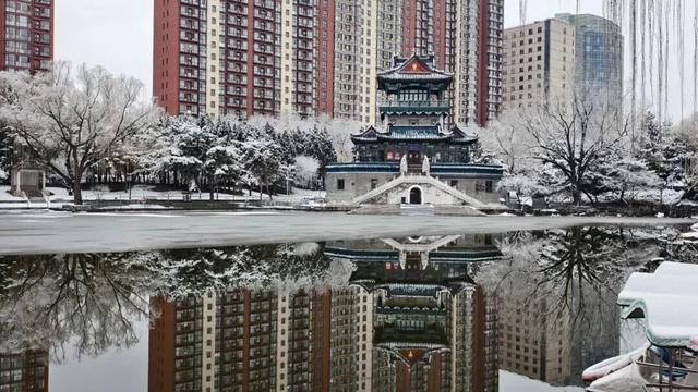 看！这是昌平雪后的美景——