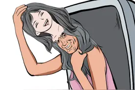 硅胶制品售卖使用乱象调查：直播间，秃顶大汉秒“变”性感美女图片
