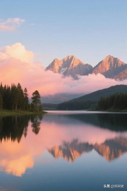 远山含黛，近水含情。把心放逐到这片山山水水里。