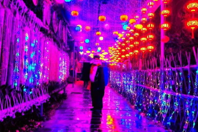 桂林：首届非遗千灯游园，光影艺术璀璨盛宴！