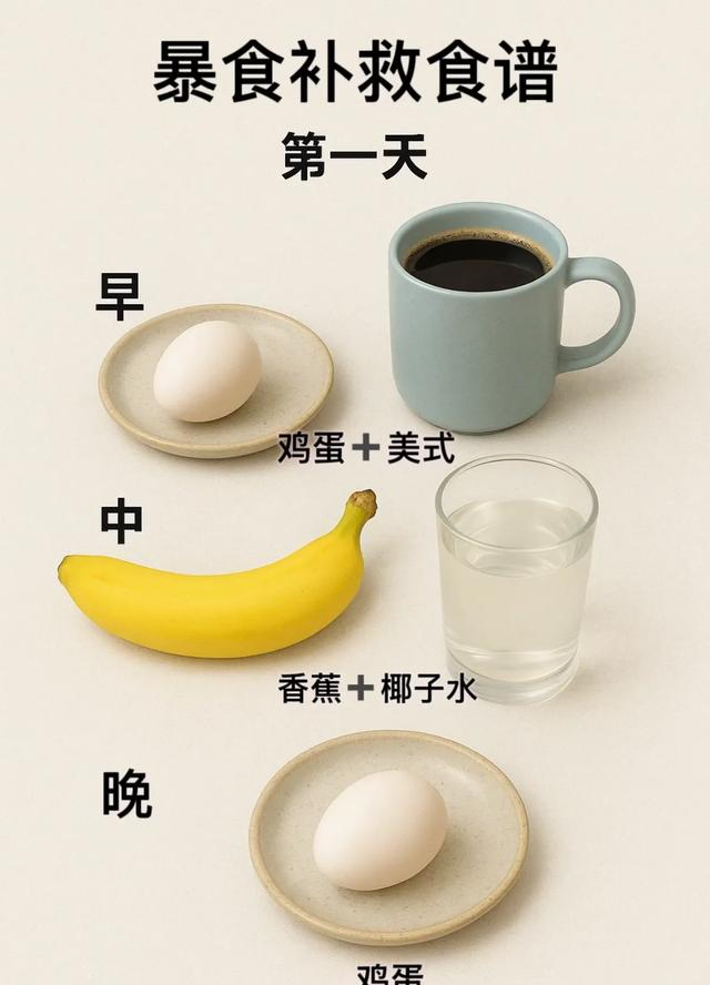 馒头+香蕉，高钾减肥1个星期瘦7.2斤，肚子肉也没有了，掉称巨牛