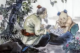 “爹”和“爸”有啥区别？二字拆开才明白，难怪古人称父亲为爹爹图片