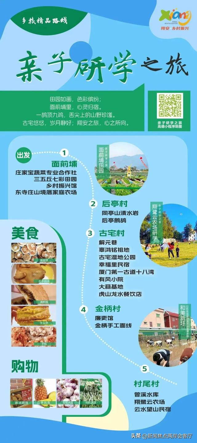 上新！6条旅游线路带您玩转翔安→