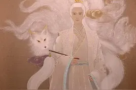 东北狐仙中的第一美男子胡九霄九尾帝君图片