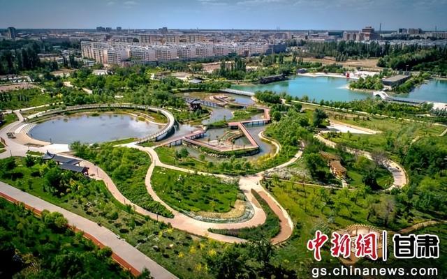 绿满陇原·奇迹三北 | 敦煌绘生态新卷现“城景相融”