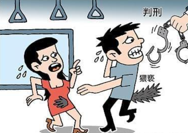多次伸手触摸女性臀部！女子夜爬泰山拍下咸猪手，结局却令人心寒