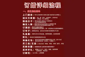 这就是订婚的详细流程，女孩子订婚一定要注意图片