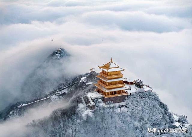 此景只应天上有，南太行王屋山最美冬季