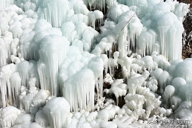 虎峪冰瀑：山谷里的冬日秘境、现实版的冰雪奇缘