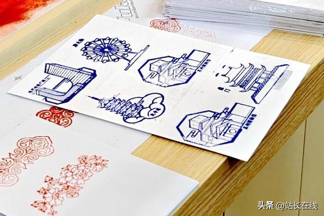 在“好物江南”展区，用百枚印章“敲”出姑苏风情！