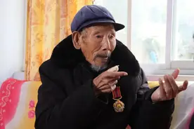 抗美援朝老兵李吉才：“保家卫国是很光荣的事！”图片
