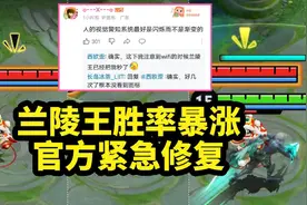 兰陵王调整不到1天，小乔玩家不喜反怒，看到削弱后胜率天美懵了图片