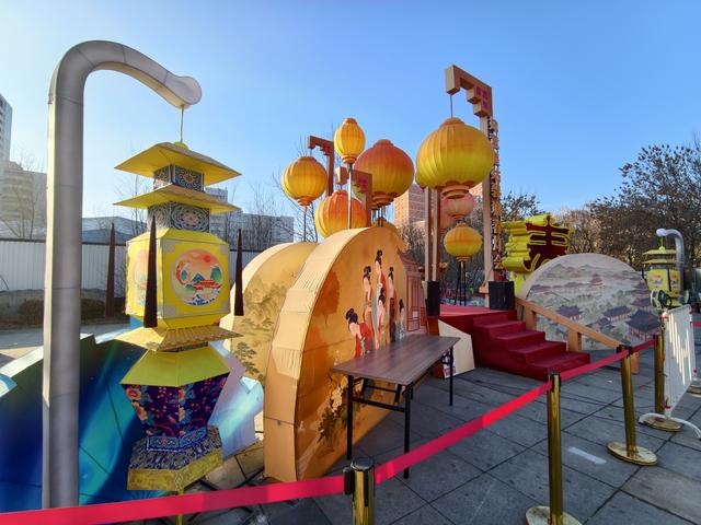 沈阳碧塘灯会，一片大唐的清风徐徐拂来