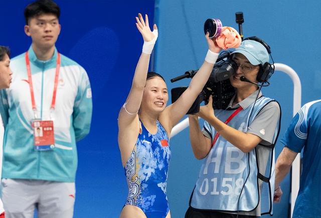 全运会夺金仅1个月	，陈芋汐再破天花板，全红婵的话终于有人信了