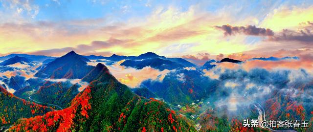 光雾山深秋必去，是旅游、摄影首选项