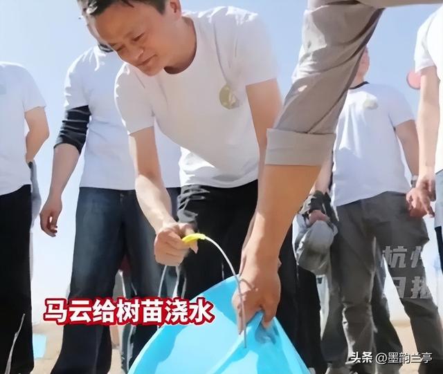 时隔六年，马云再回蚂蚁森林，当年一片荒漠，现如今已成绿洲