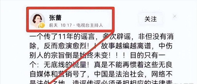 包养四个男人	，嫁给70岁富翁？央视女主持私生活谣言有多离谱？