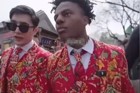 吃着中国饭，诋毁中国文化，700万网红遭央视打码，人设彻底崩塌图片