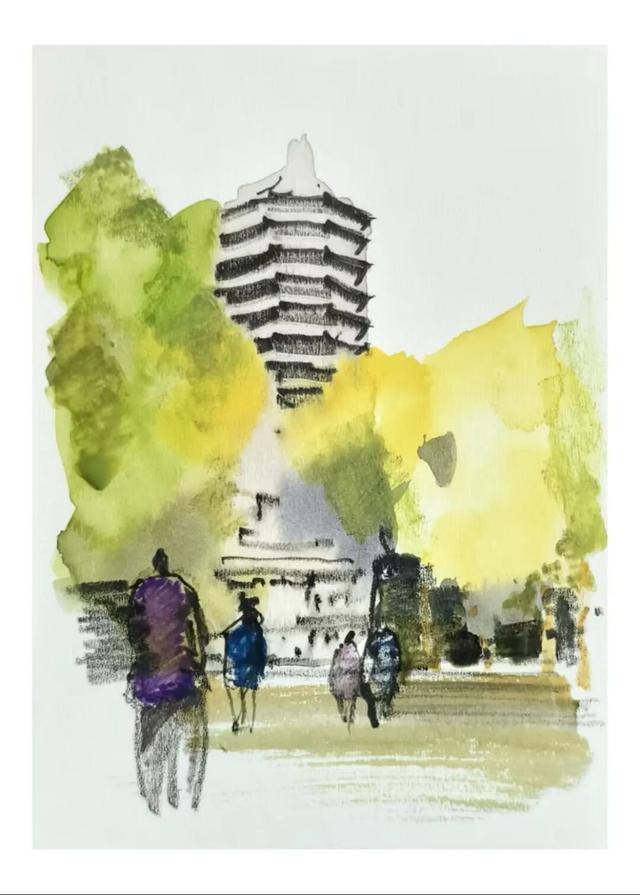 写生日记——251101 北京·玲珑公园