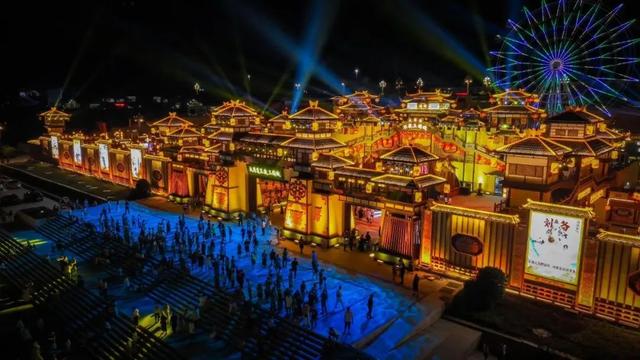 大蜀道不夜三国城即将开城