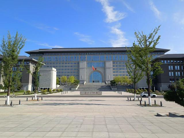 削山而建的延安新城