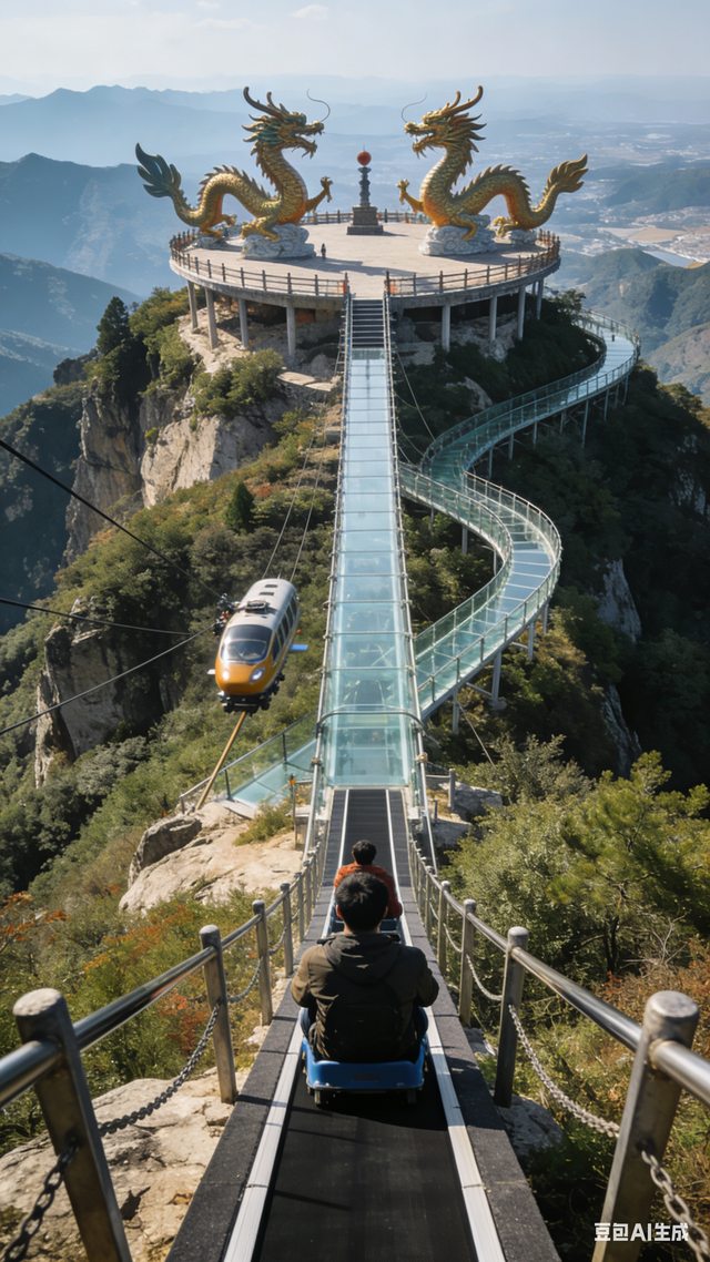 无双道龙赵小荣游记《 一笔祥龙行天下 》（一五四）德天跨国瀑布