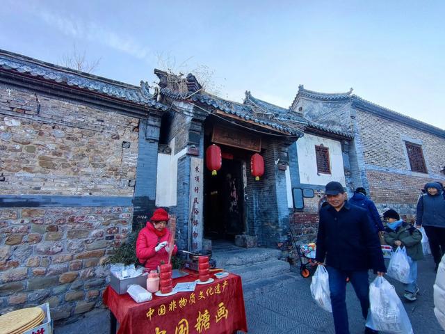 博山八陡老街，有不要钱的博山大锅菜