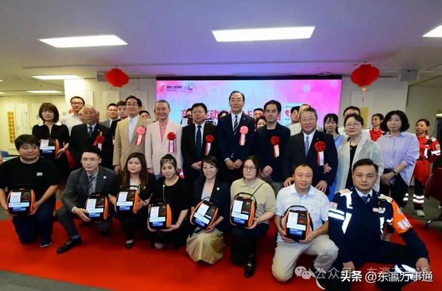 国航日韩支社车载移动AED捐赠项目启动仪式在东京举行