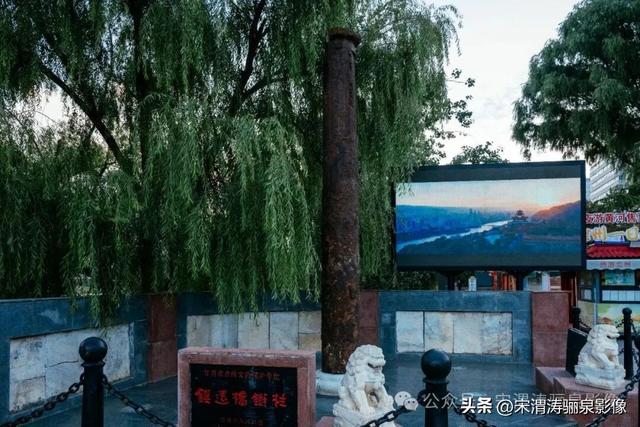 甘肃兰州：兰州两日游之兰州黄河铁桥中山桥夜景醉人 大气磅礴