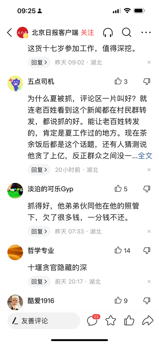 没有想到夏树应被查网上一片喝彩声