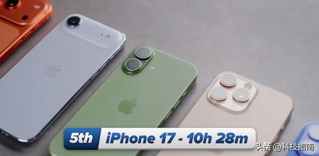 实测13小时！iPhone 17 Pro Max碾压三星S25U，Air仅7小时哭了
