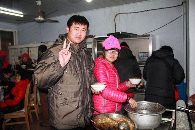 十二年前我在千山五龙宫寺庙吃粥！