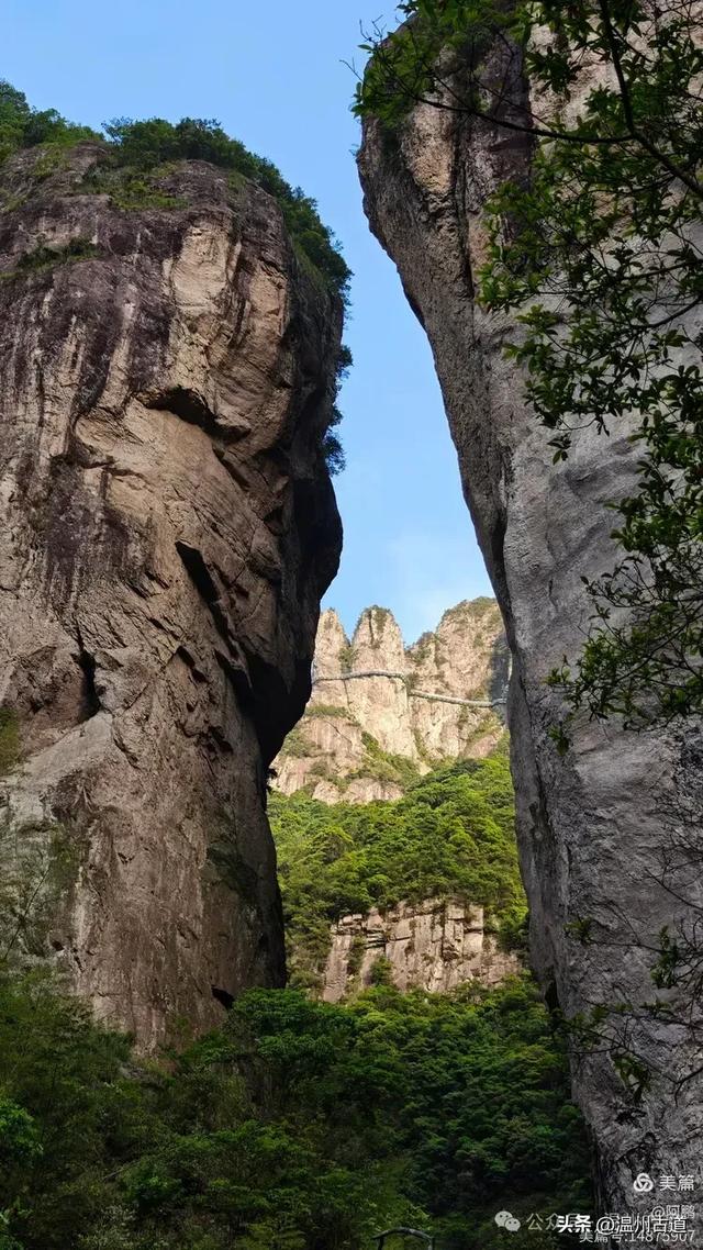 雁荡山百岗尖显胜门穿越,这条风光绝美的经典徒步线路你可去过